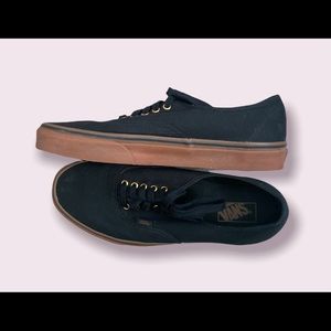 Black VANS brown soles great condition! Men’s size 11